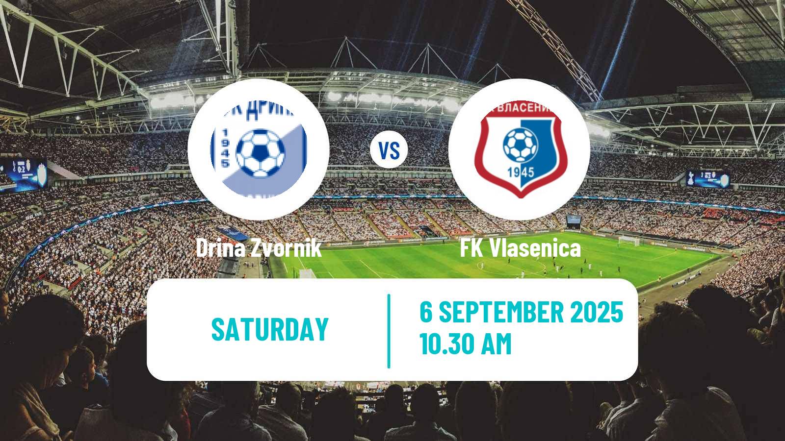 Football Bosnian Prva Liga RS Drina Zvornik - Vlasenica