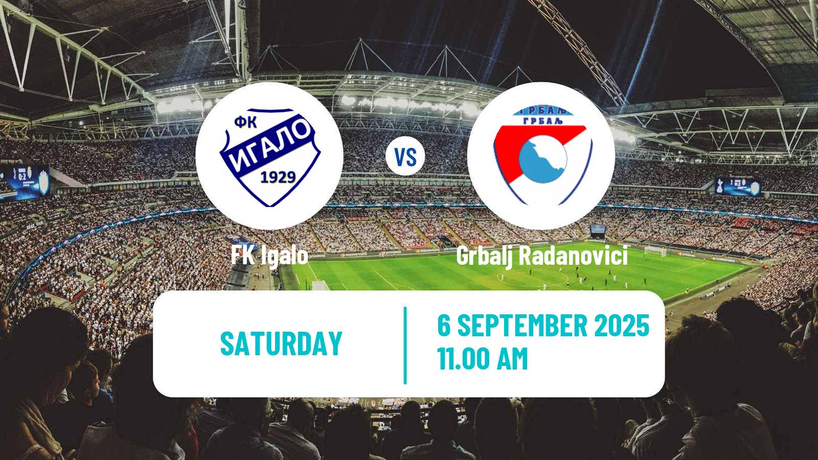 Football Montenegrin Druga Liga Igalo - Grbalj Radanovici