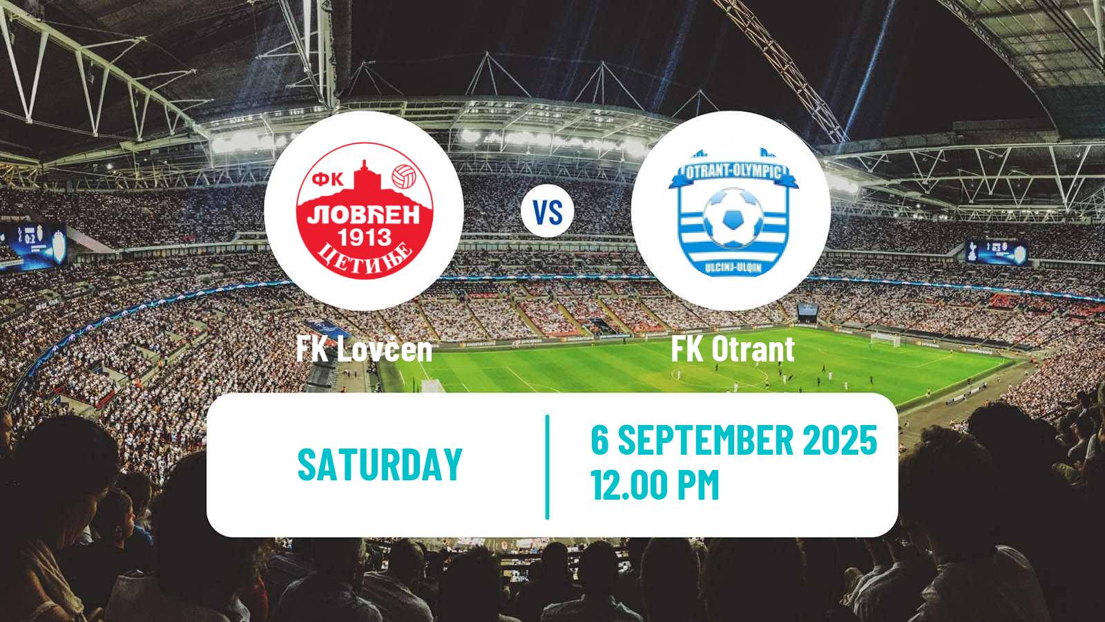 Football Montenegrin Druga Liga Lovćen - Otrant