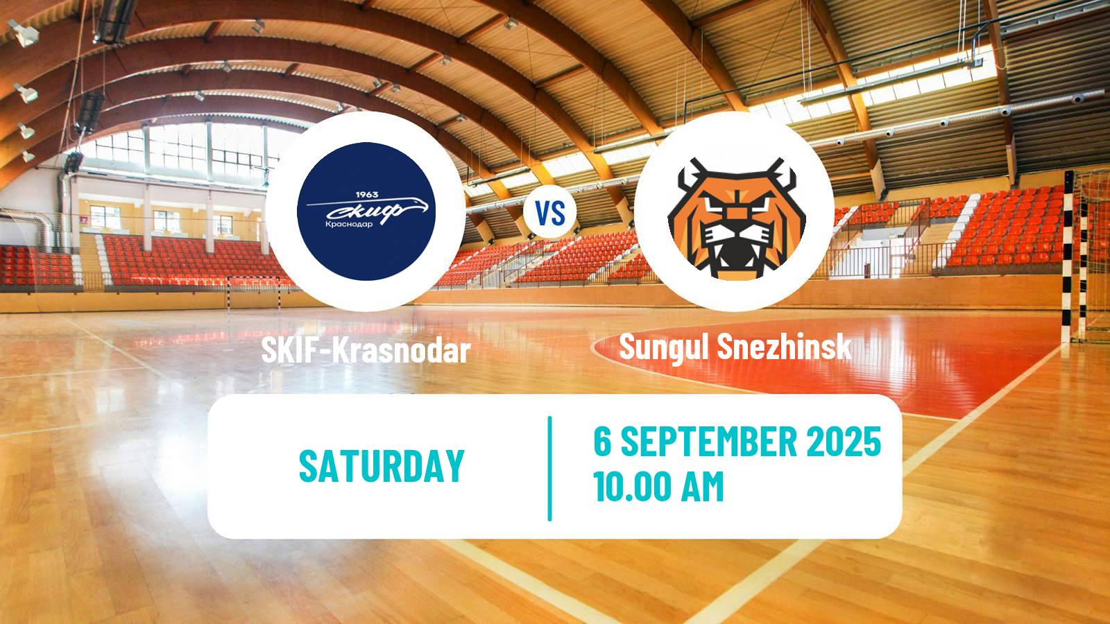 Handball Russian Superleague Handball SKIF-Krasnodar - Sungul Snezhinsk