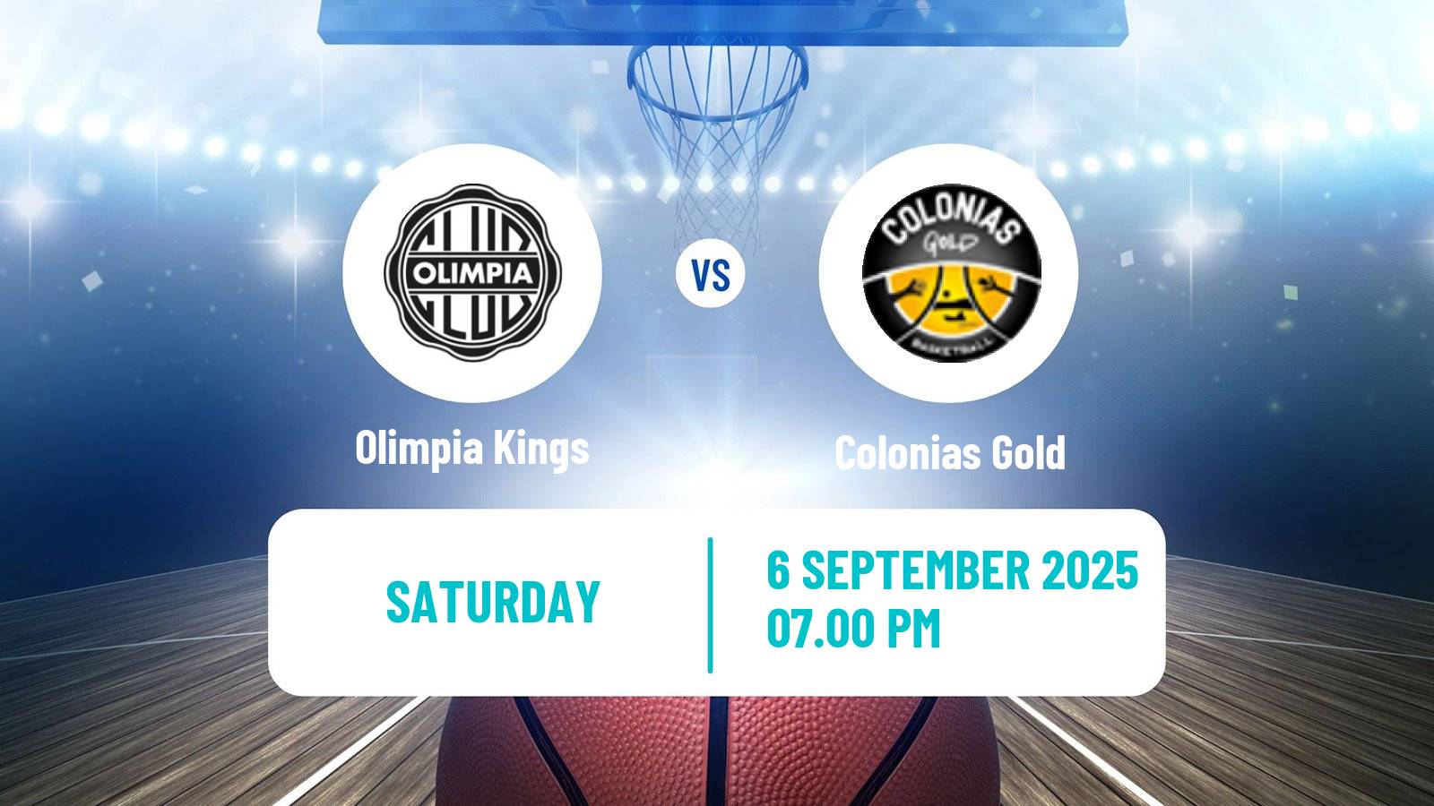 Basketball Paraguayan LNB Basketball Olimpia Kings - Colonias Gold