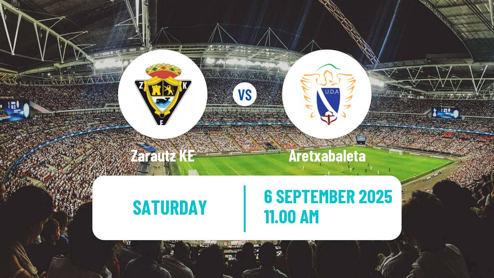 Football Spanish Tercera RFEF - Group 4 Zarautz KE - Aretxabaleta