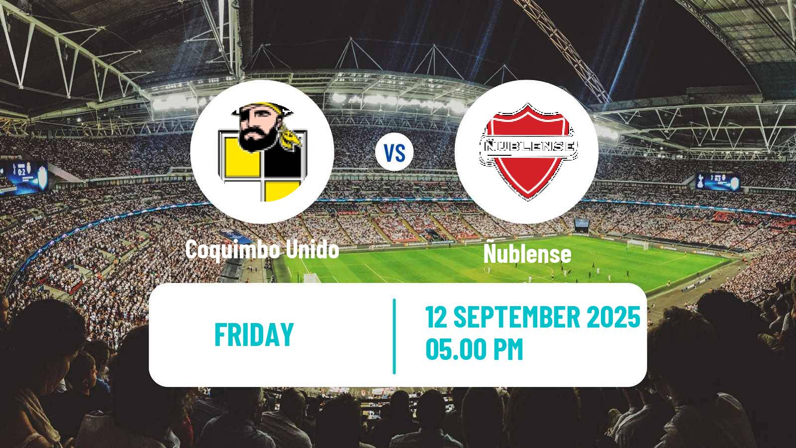 Football Chilean Primera Division Coquimbo Unido - Ñublense