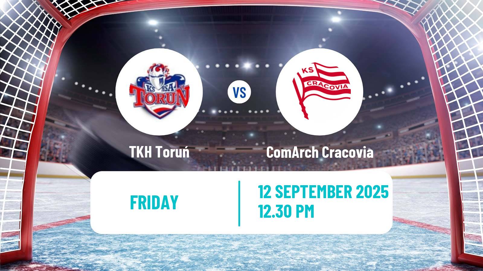 Hockey Polska Liga Hokejowa TKH Toruń - ComArch Cracovia