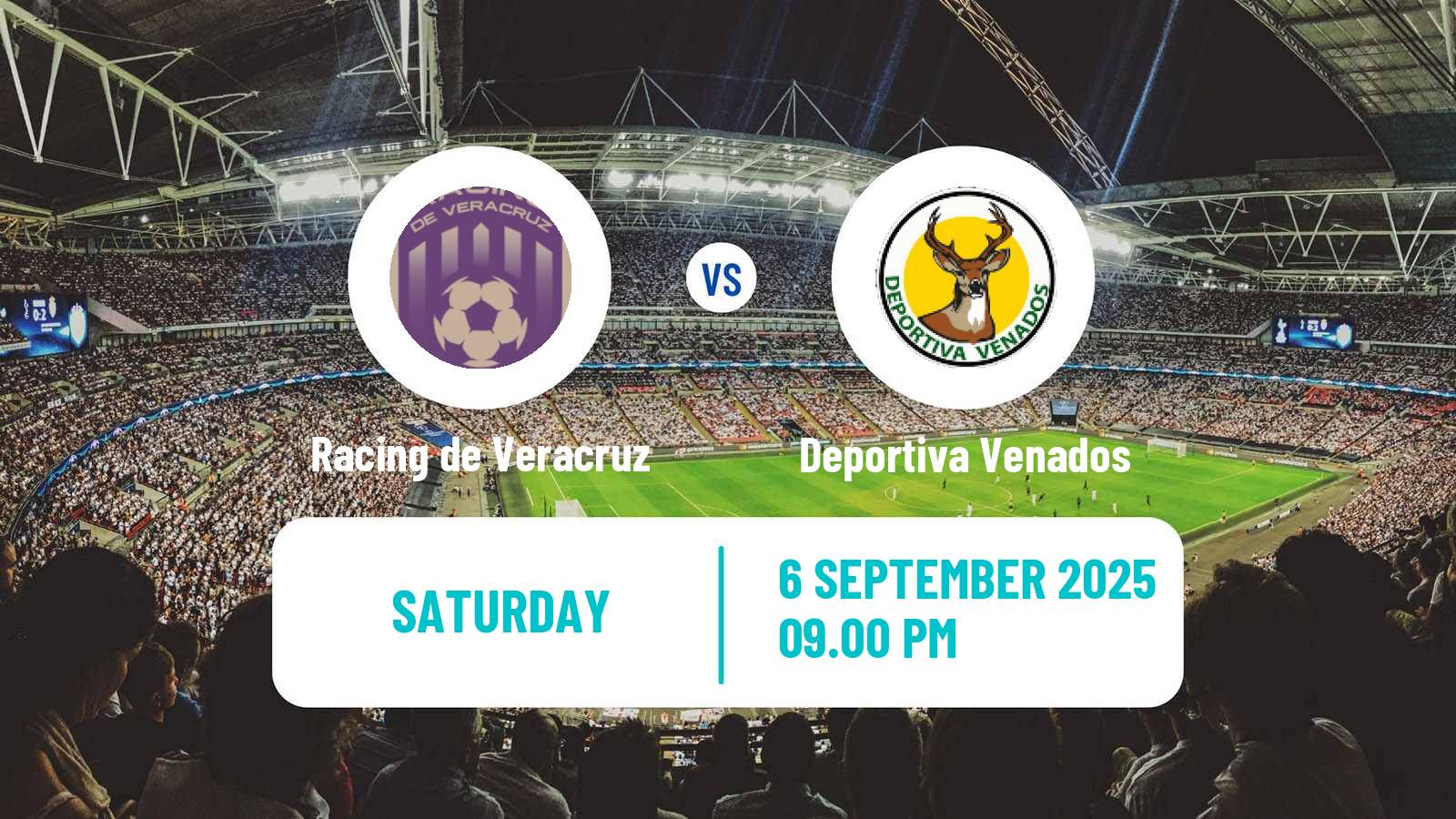 Football Mexican Liga Premier Serie A Racing de Veracruz - Deportiva Venados