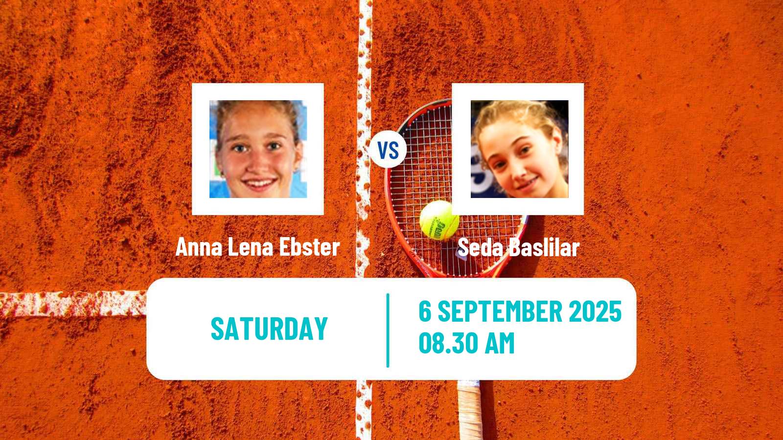 Tennis ITF W15 Dinard Women Anna Lena Ebster - Seda Baslilar
