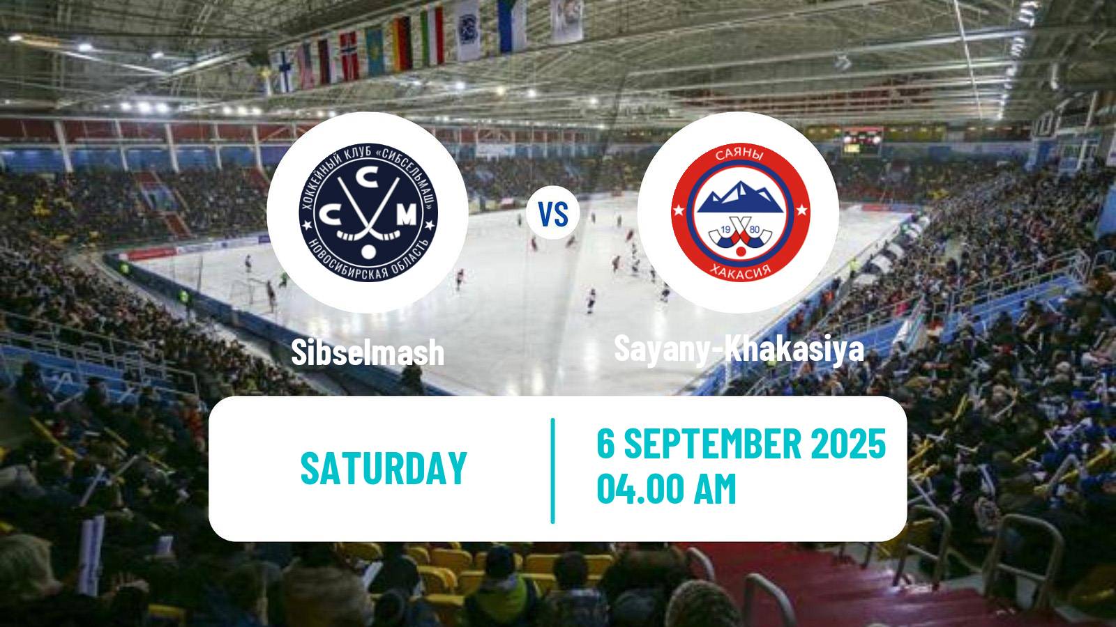 Bandy Russian Cup Bandy Sibselmash - Sayany-Khakasiya