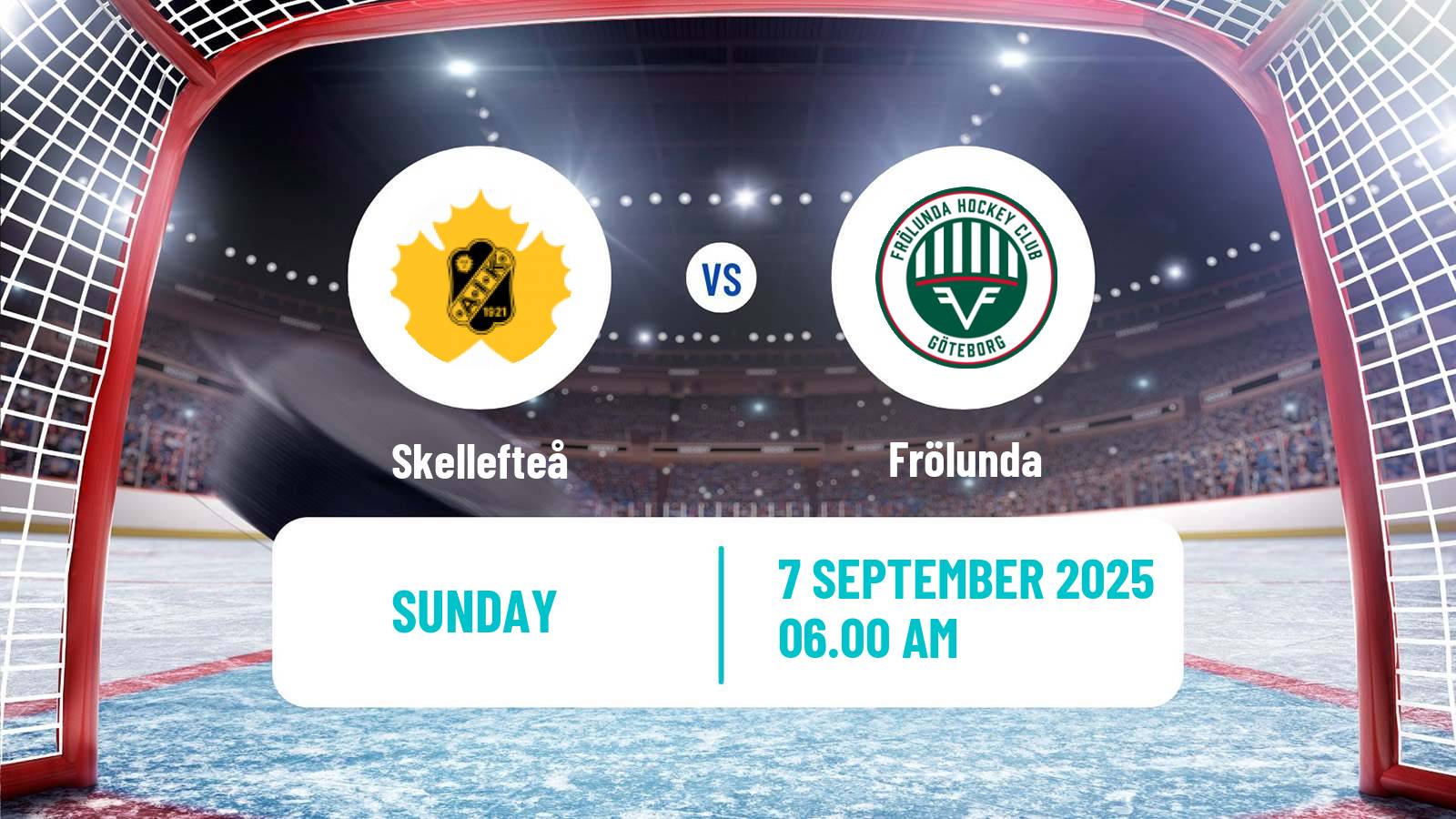 Hockey Swedish SDHL Women Skellefteå - Frölunda