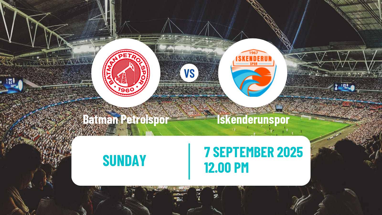 Football Turkish Second League White Group Batman Petrolspor - Iskenderunspor