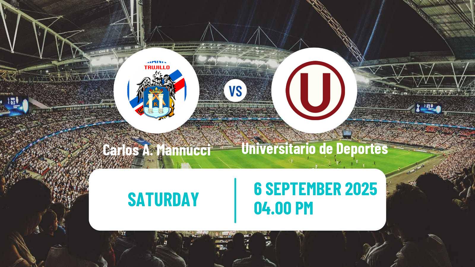 Football Peruvian Liga Women Carlos A. Mannucci - Universitario de Deportes