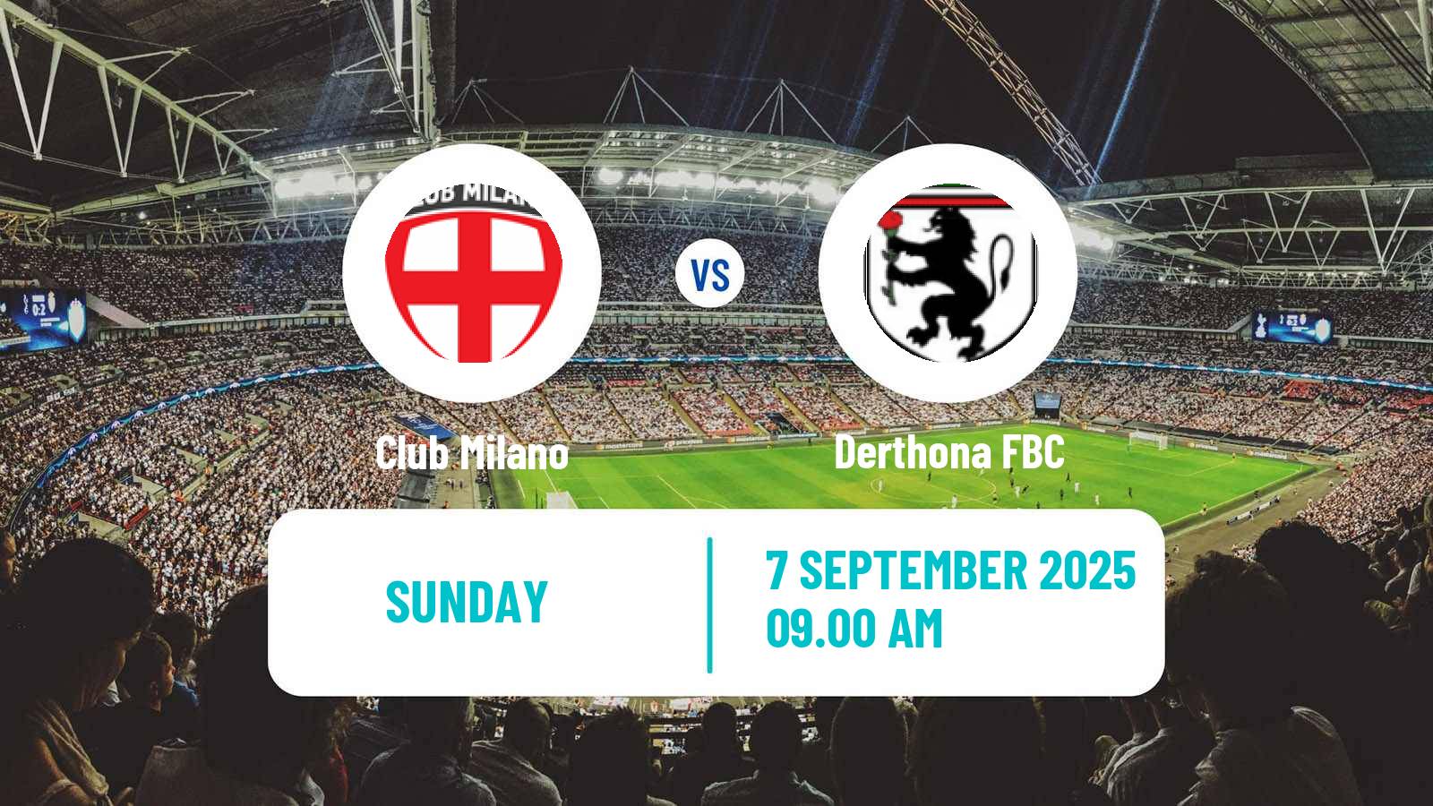 Football Italian Serie D - Group A Club Milano - Derthona