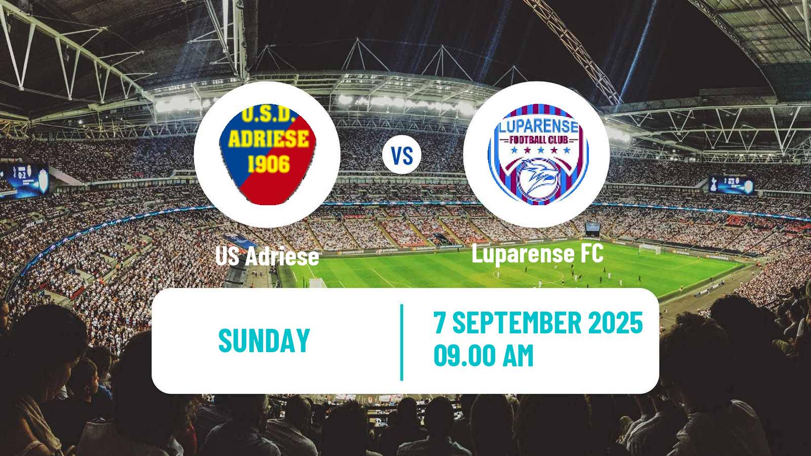 Football Italian Serie D - Group C Adriese - Luparense