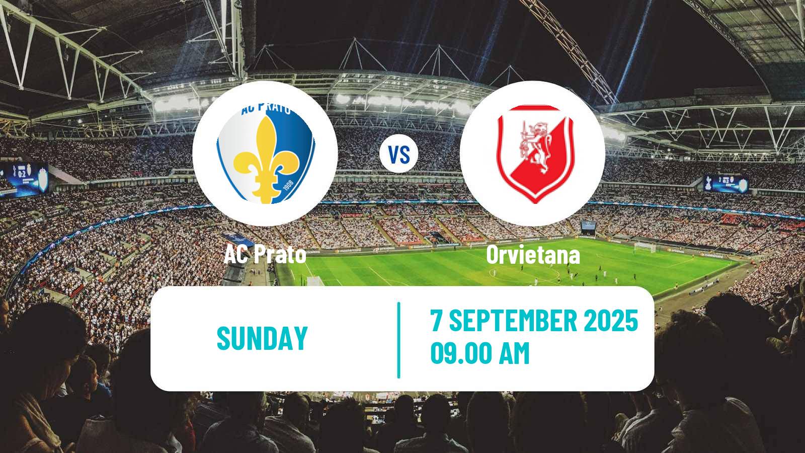 Football Italian Serie D - Group E Prato - Orvietana