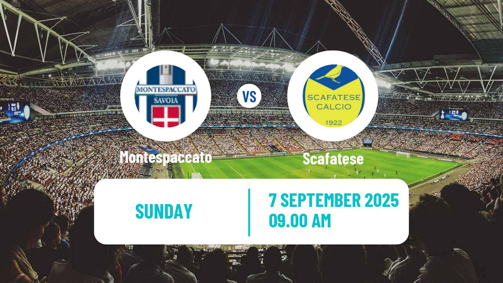Football Italian Serie D - Group G Montespaccato - Scafatese