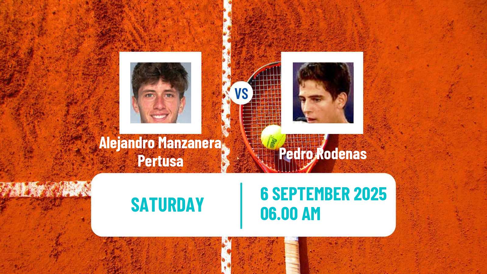 Tennis ITF M15 Madrid Men Alejandro Manzanera Pertusa - Pedro Rodenas