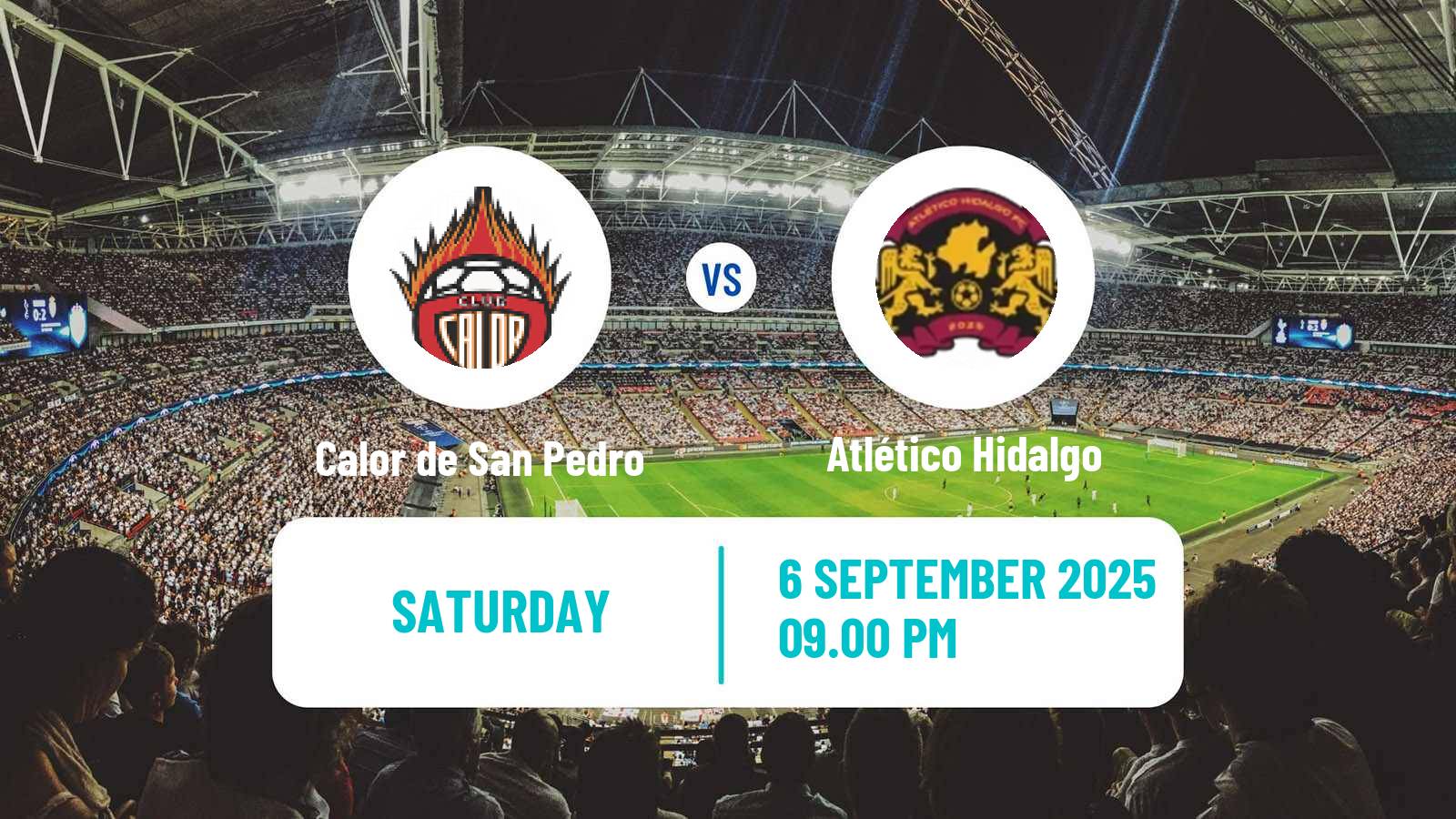 Football Mexican Liga Premier Serie A Calor de San Pedro - Atlético Hidalgo