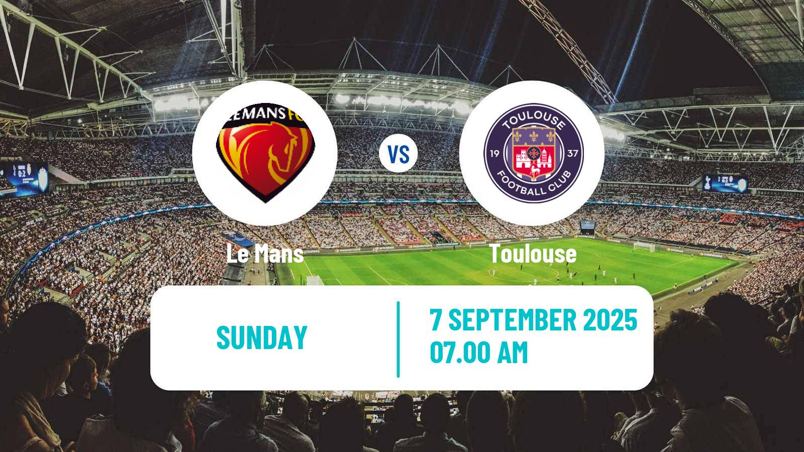 Football French Division 2 Women Le Mans - Toulouse