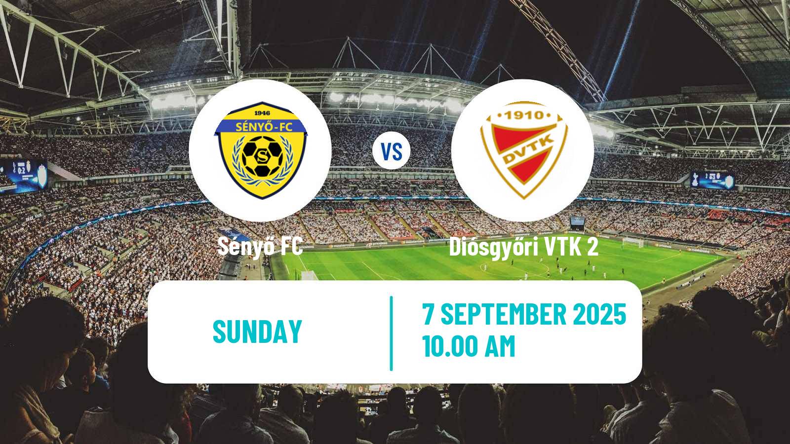 Football Hungarian NB III Northeast Sényő - Diósgyőri VTK 2