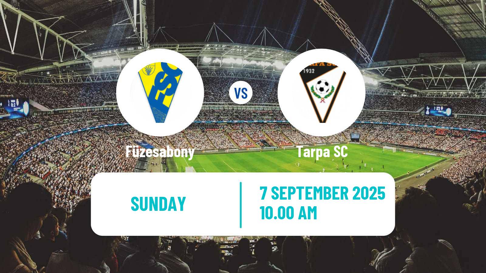 Football Hungarian NB III Northeast Füzesabony - Tarpa