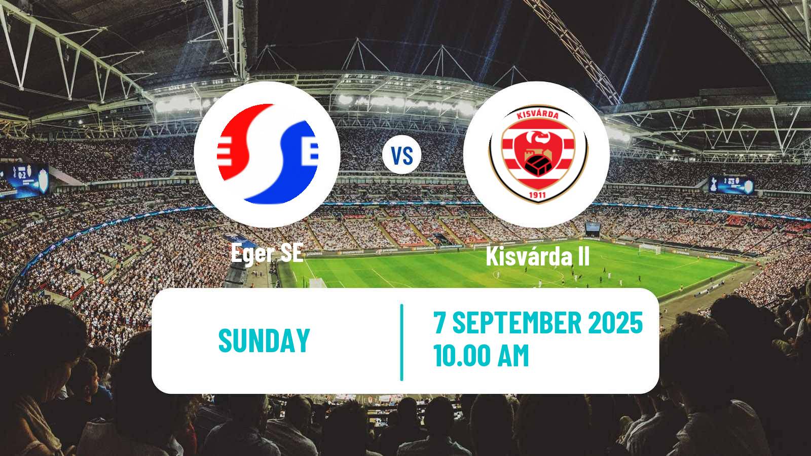 Football Hungarian NB III Northeast Eger - Kisvárda II
