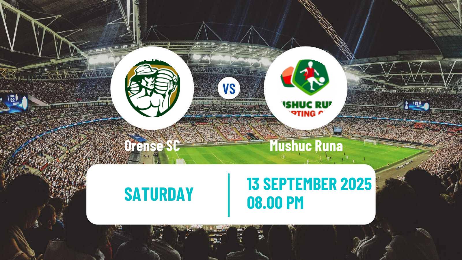 Football Ecuadorian Liga Pro Orense - Mushuc Runa