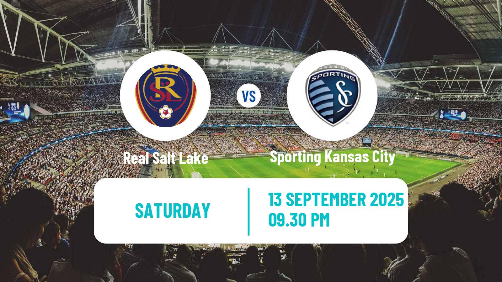 Football MLS Real Salt Lake - Sporting Kansas City