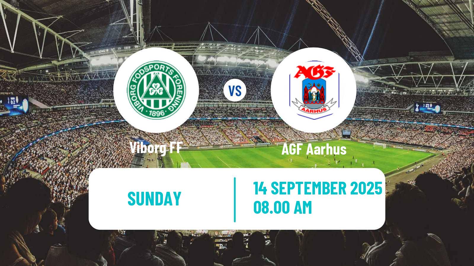 Football Danish Superliga Viborg - AGF Aarhus