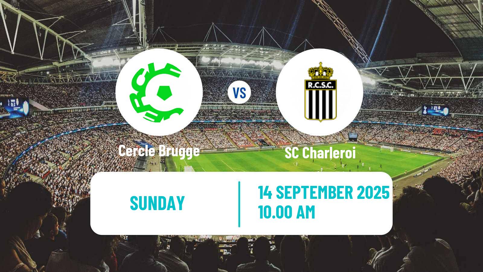 Football Belgian Jupiler Pro League Cercle Brugge - Charleroi