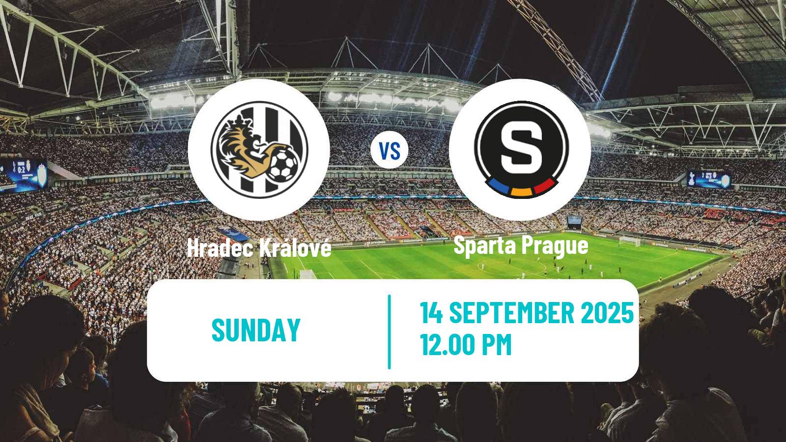 Football Czech 1 Liga Hradec Králové - Sparta Prague