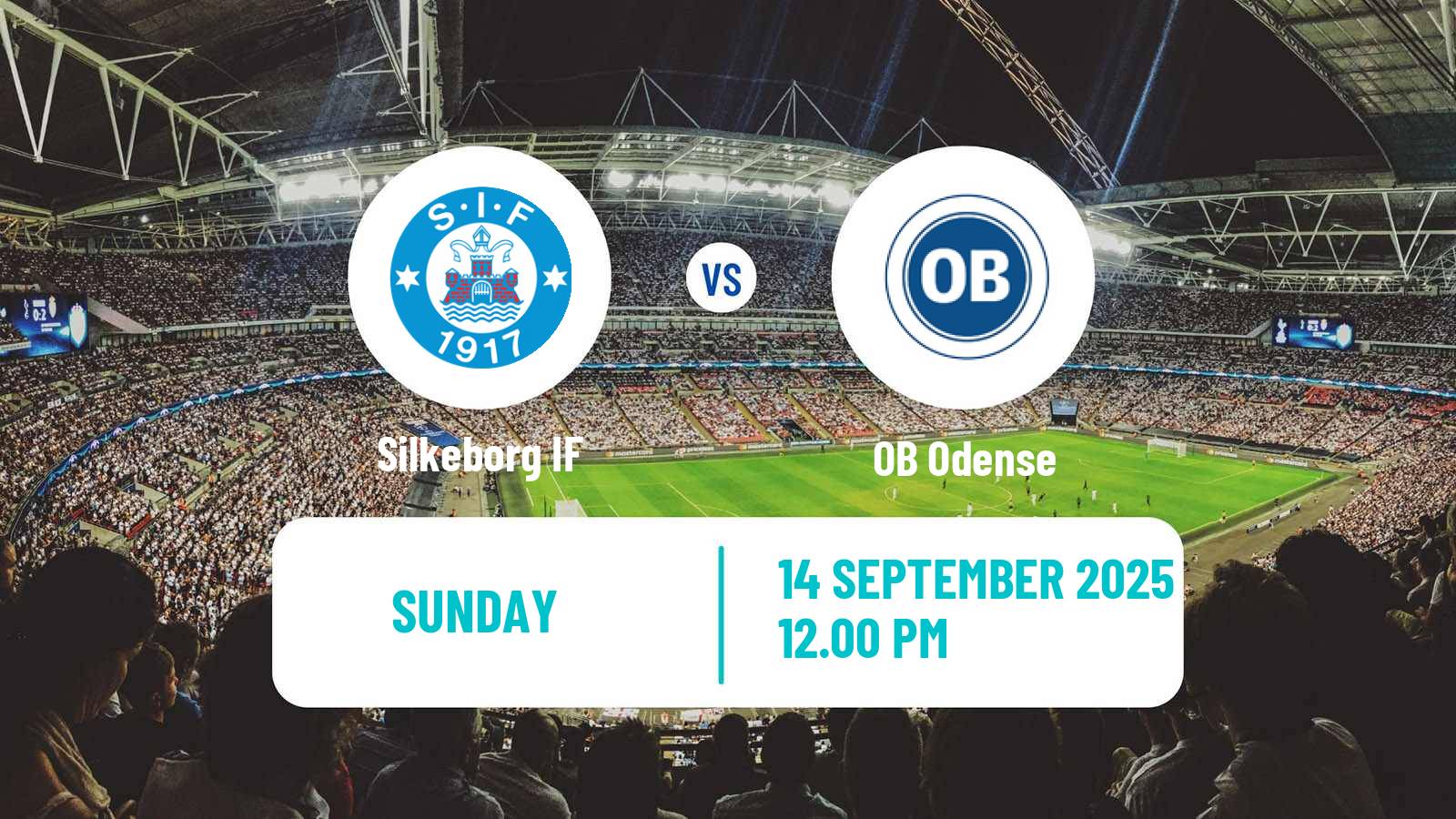 Football Danish Superliga Silkeborg IF - OB Odense