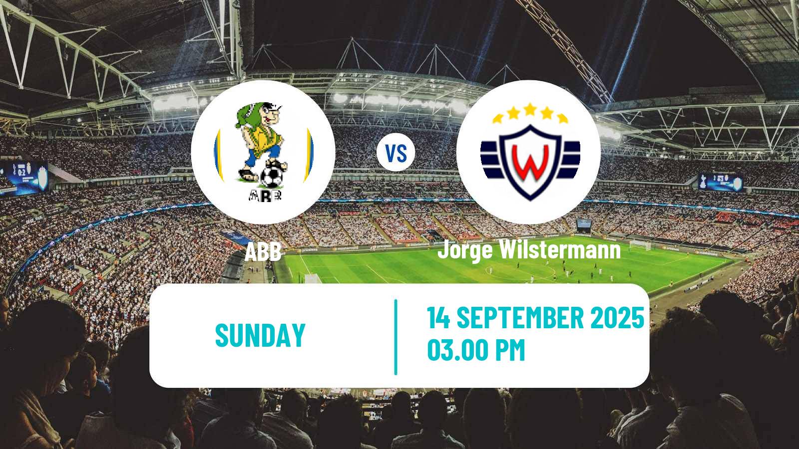 Football Bolivian Division Profesional ABB - Jorge Wilstermann