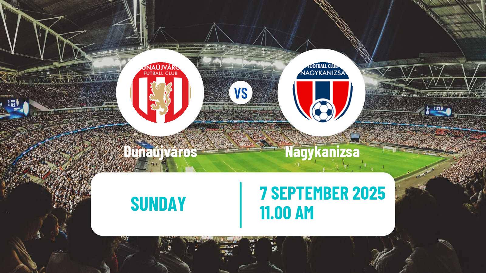 Football Hungarian NB III Southwest Dunaújváros - Nagykanizsa