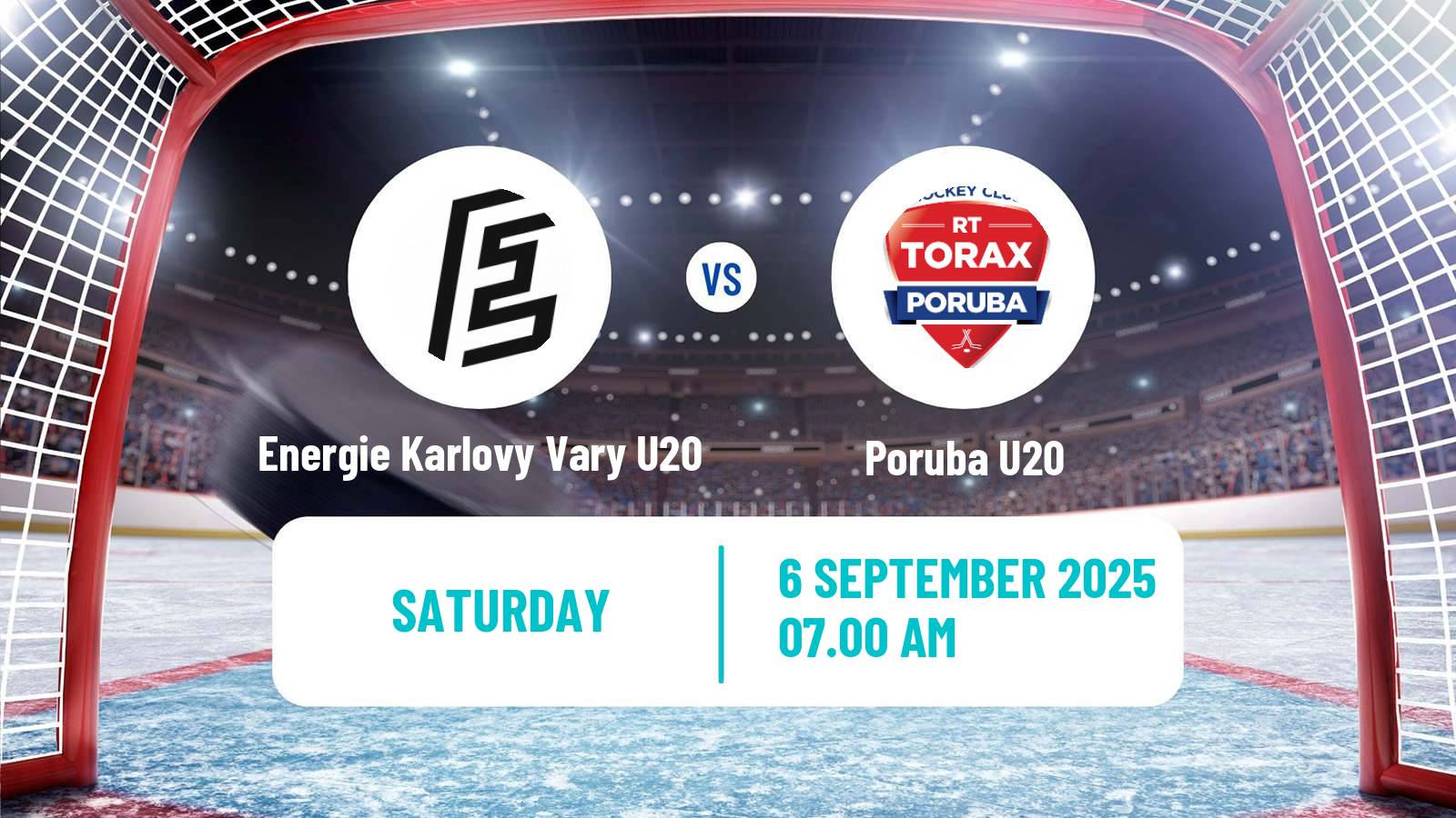 Hockey Czech ELJ Energie Karlovy Vary U20 - Poruba U20