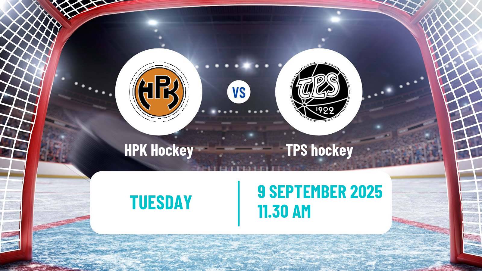 Hockey Finnish SM-liiga HPK - TPS