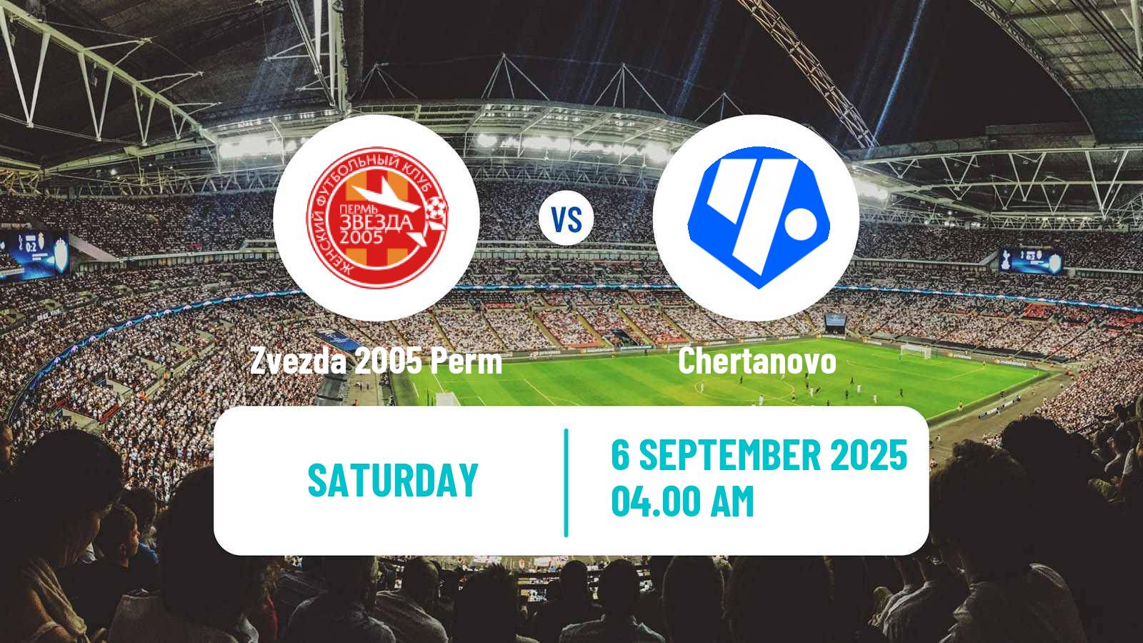 Football Russian Supreme Division Women Zvezda 2005 Perm - Chertanovo