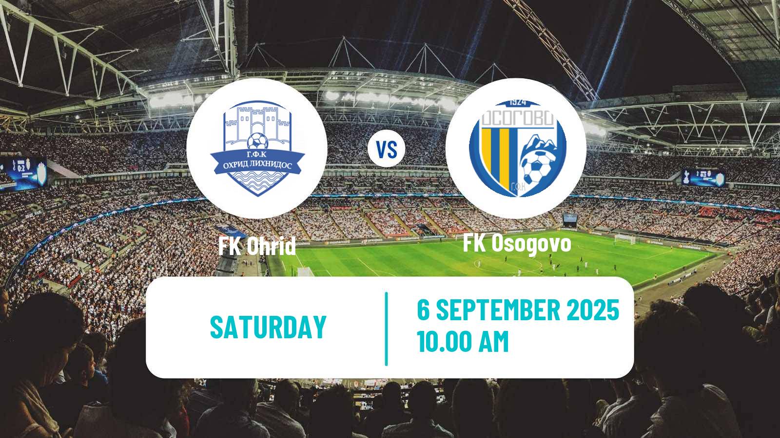 Football North Macedonian 2 MFL Ohrid - Osogovo