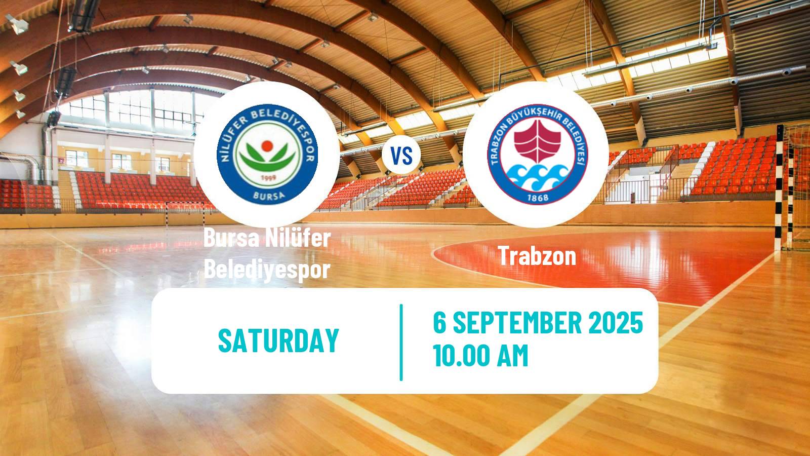 Handball Turkish Superlig Handball Bursa Nilüfer Belediyespor - Trabzon