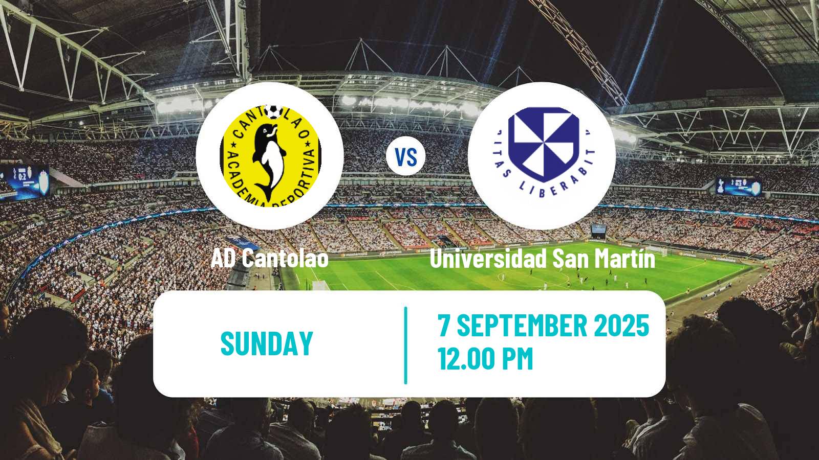 Football Peruvian Liga 2 Cantolao - Universidad San Martín