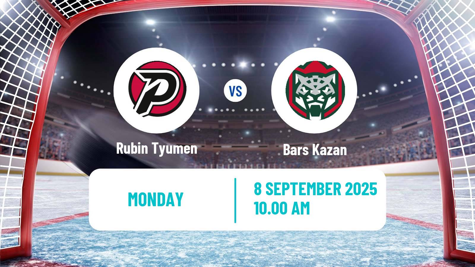 Hockey VHL Rubin Tyumen - Bars Kazan