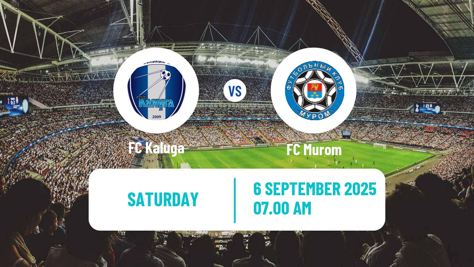 Football Russian FNL 2 Division A Silver Kaluga - Murom