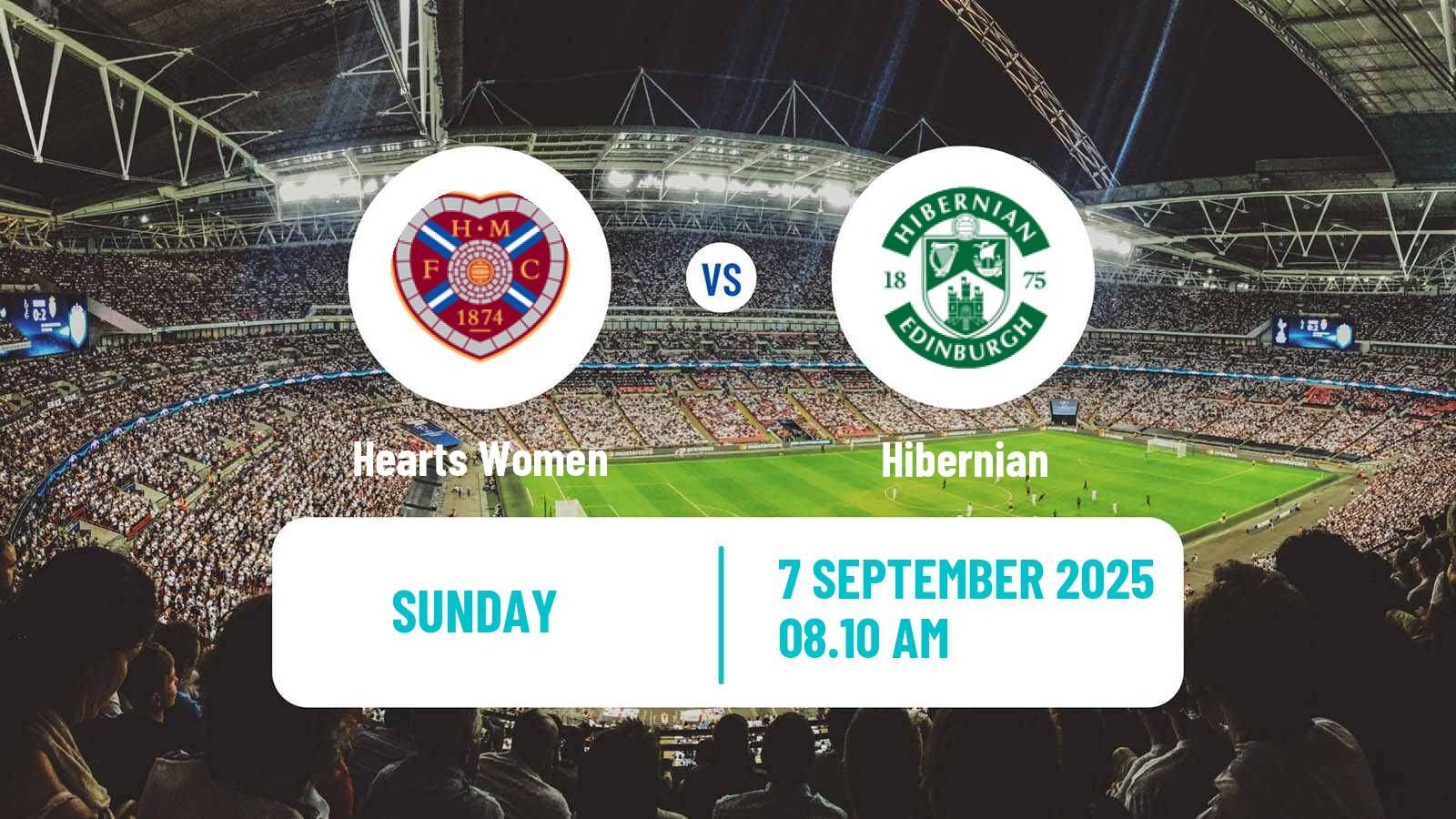 Football Scottish SWPL 1 Women Hearts - Hibernian
