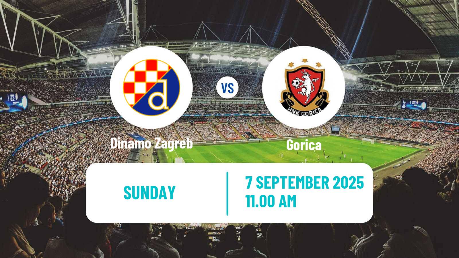 Football Croatian 1 HNL Women Dinamo Zagreb - Gorica