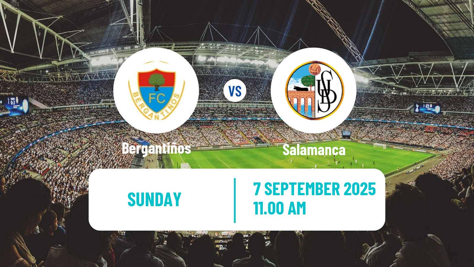 Football Spanish Segunda RFEF - Group 1 Bergantiños - Salamanca