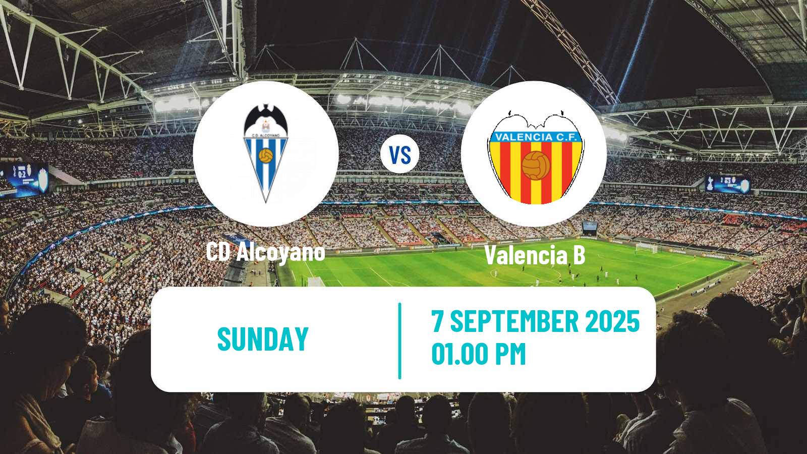 Football Spanish Segunda RFEF - Group 3 Alcoyano - Valencia B