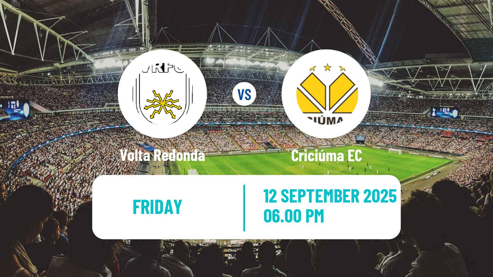 Football Brazilian Serie B Volta Redonda - Criciúma