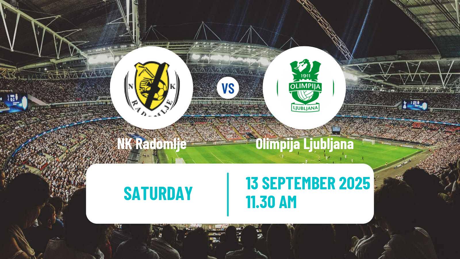 Football Slovenian PrvaLiga Radomlje - Olimpija Ljubljana