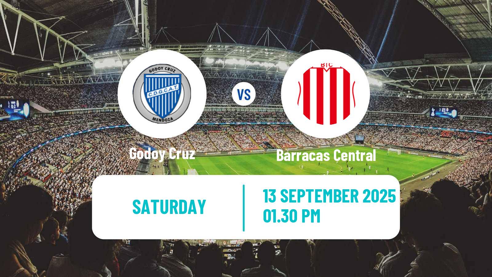 Football Argentinian Liga Profesional Godoy Cruz - Barracas Central