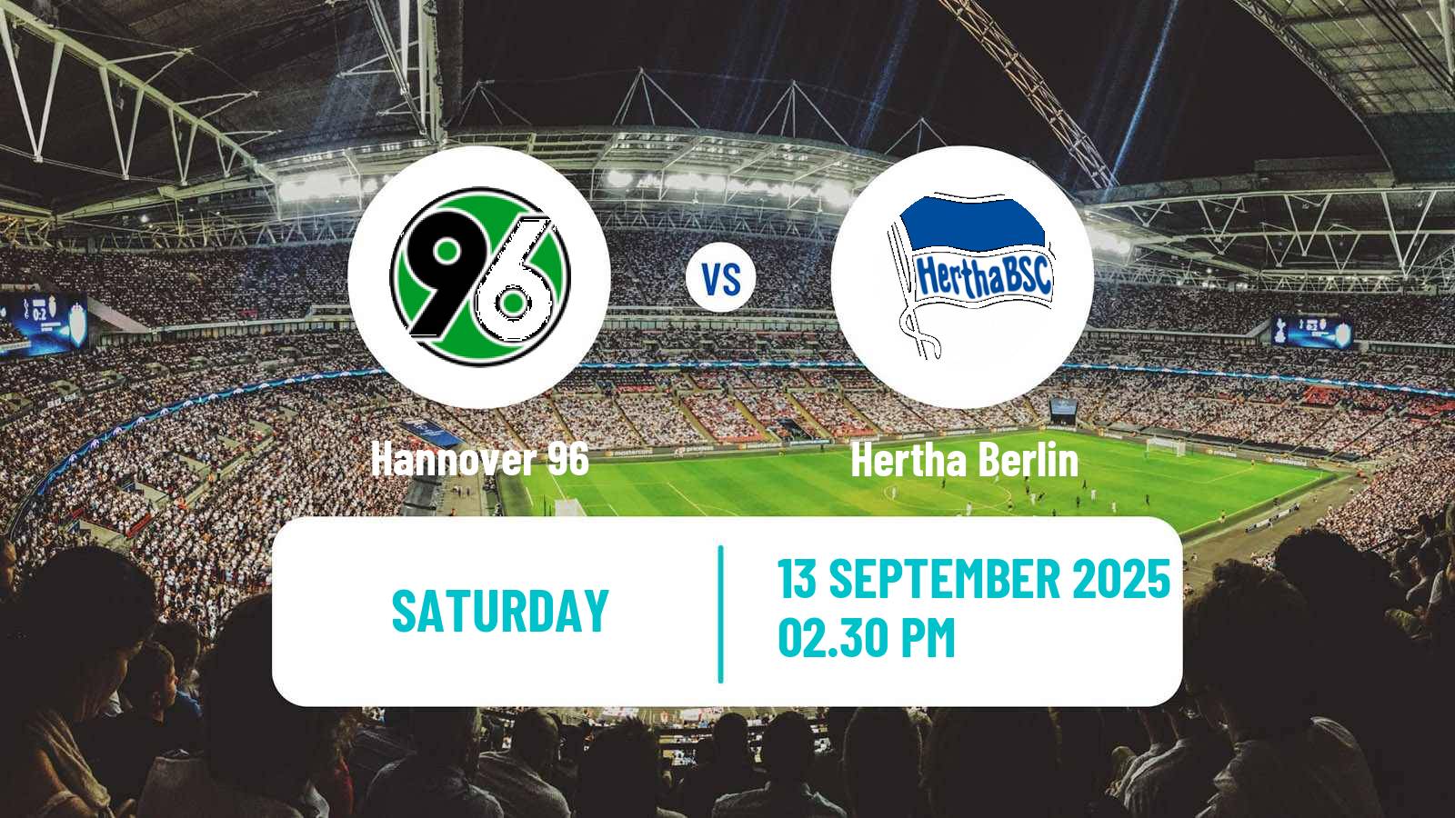 Football German 2 Bundesliga Hannover - Hertha Berlin