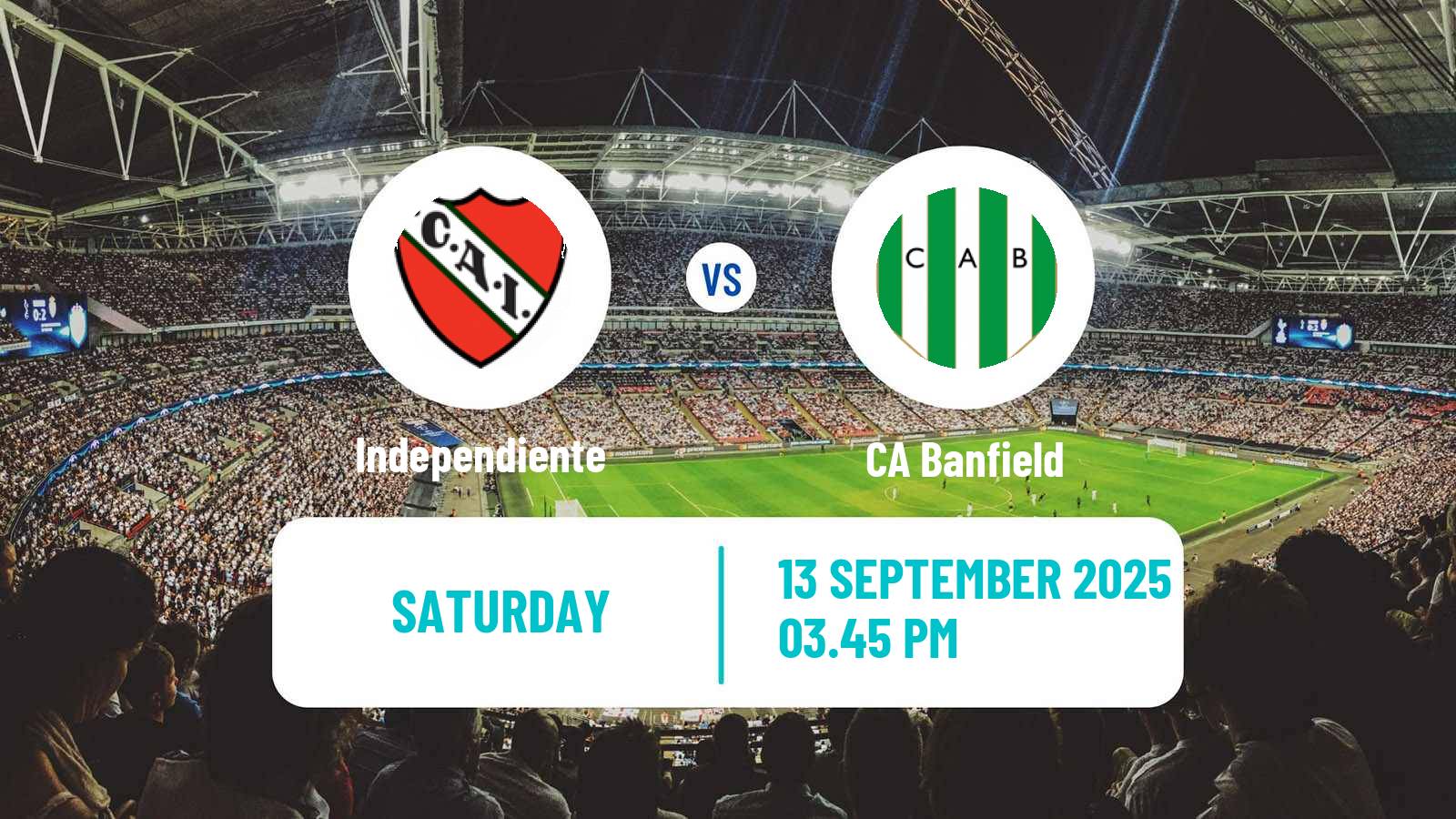 Football Argentinian Liga Profesional Independiente - Banfield