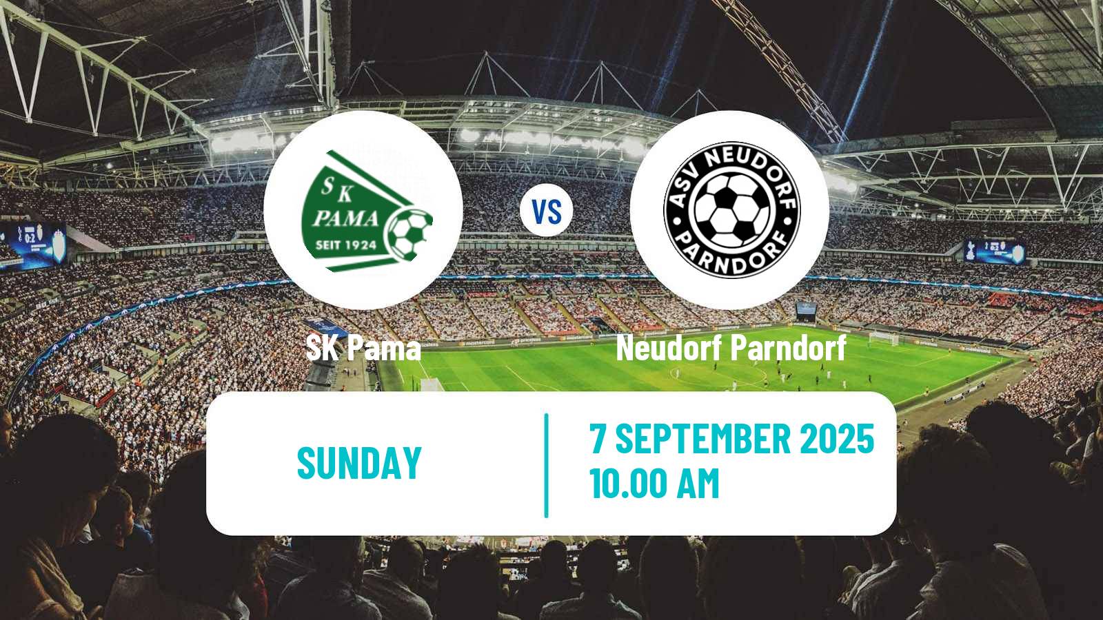 Football Austrian Landesliga Burgenland Pama - Neudorf Parndorf